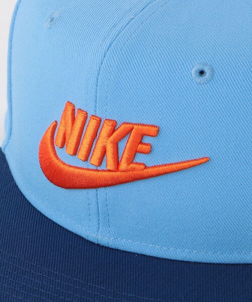 NIKE(ナイキ)の「<NIKE>Dri-FIT プロ キャップ / CAP / キッズ(キャップ・キッズ・ブラック/コバルトブルー・FREE)」の8枚目の写真