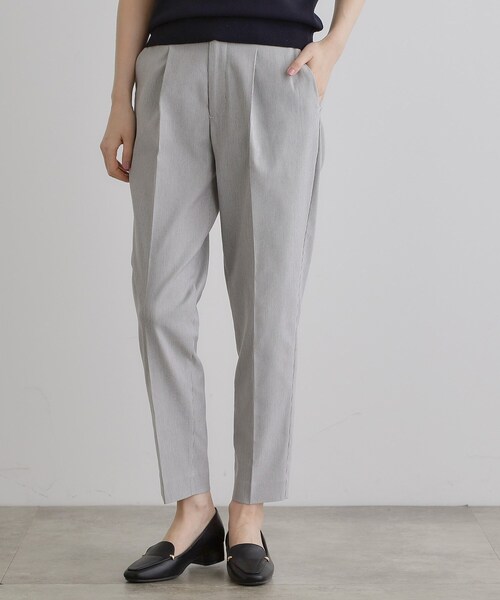 grove(グローブ)の「◆【接触冷感】ハイパーストレッチテーパード(その他パンツ・レディース・ライトベージュ/ホワイト系5/ブルー系その他/ネイビー・02/03/01/04/05)」の2枚目の写真