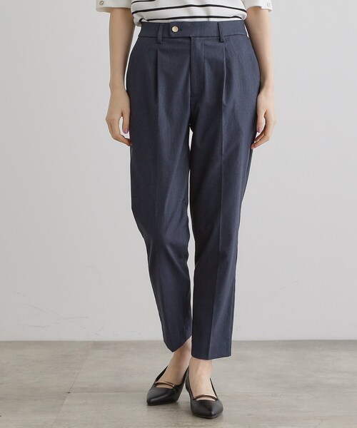 grove(グローブ)の「◆【接触冷感】ハイパーストレッチテーパード(その他パンツ・レディース・ライトベージュ/ホワイト系5/ブルー系その他/ネイビー・02/03/01/04/05)」の4枚目の写真