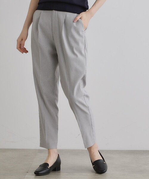 grove(グローブ)の「◆【接触冷感】ハイパーストレッチテーパード(その他パンツ・レディース・ライトベージュ/ホワイト系5/ブルー系その他/ネイビー・02/03/01/04/05)」の10枚目の写真