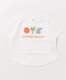 Si・Shu・Non（シシュノン）の「ｳﾐﾍﾞﾓﾁｰﾌTｼｬﾂ（Tシャツ/カットソー）」