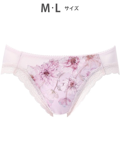 WACOAL（ワコール）の「「ハグするブラ」　ショーツ（ショーツ・レディース・ブラック/パープル/クリーム/ターコイズブルー/スモークピンク/ベージュ/イエロー/ホワイト/レッド/グレー・M/L）」の9枚目の写真