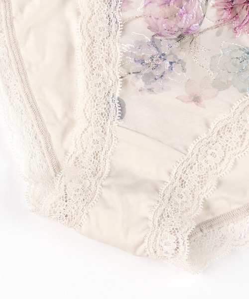 WACOAL（ワコール）の「「ハグするブラ」　ショーツ（ショーツ・レディース・ブラック/パープル/クリーム/ターコイズブルー/スモークピンク/ベージュ/イエロー/ホワイト/レッド/グレー・M/L）」の18枚目の写真