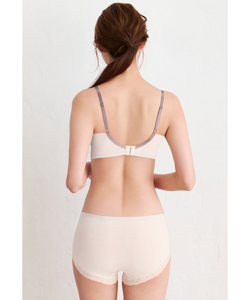 未使用 ワコール ハグするブラ ブラジャーショーツセット クリーム D70 未使用 ワコール ハグするブラ ブラジャーショーツセット