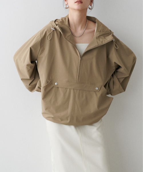 STAY WILD フード付きジャンプスーツ