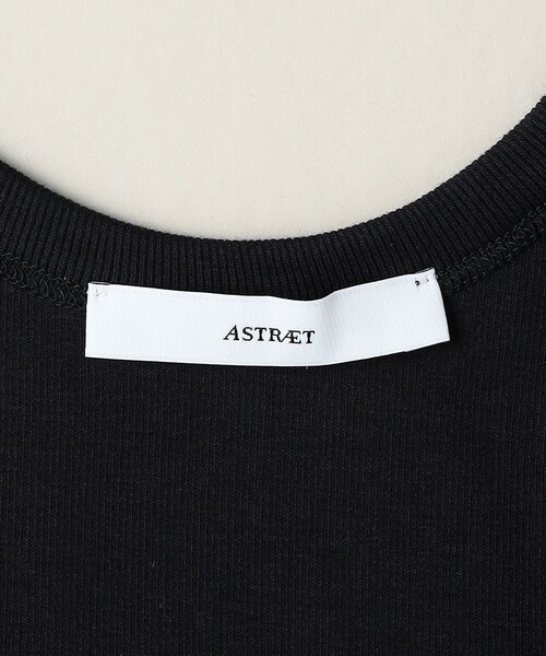 ASTRAET(アストラット)の「<ASTRAET>アシンメトリー リブ タンクトップ(タンクトップ・レディース・ブラック/ホワイト・FREE)」の18枚目の写真