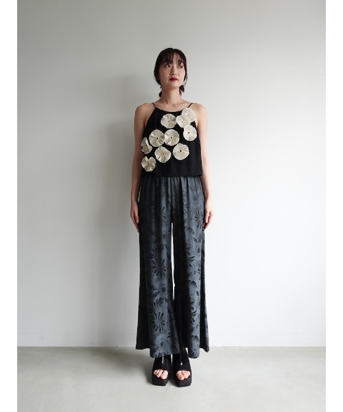 ★日本未入荷★ S MAXMARA☆ パターンツイルパジャマパンツ LEDA Deadstock」 古着 70s K-Mart 小紋柄 総柄 フランネル コットン