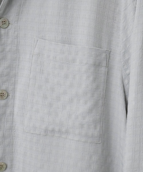 RAYON JACQUARD CROPPED SHIRT（シャツ/ブラウス）｜WYM LIDNM