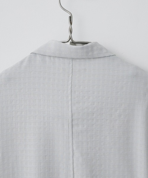 RAYON JACQUARD CROPPED SHIRT（シャツ/ブラウス）｜WYM LIDNM（ウィム