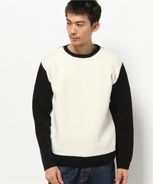 CIAOPANIC TYPY | オブレクトバイカラーニット(ニット/セーター)