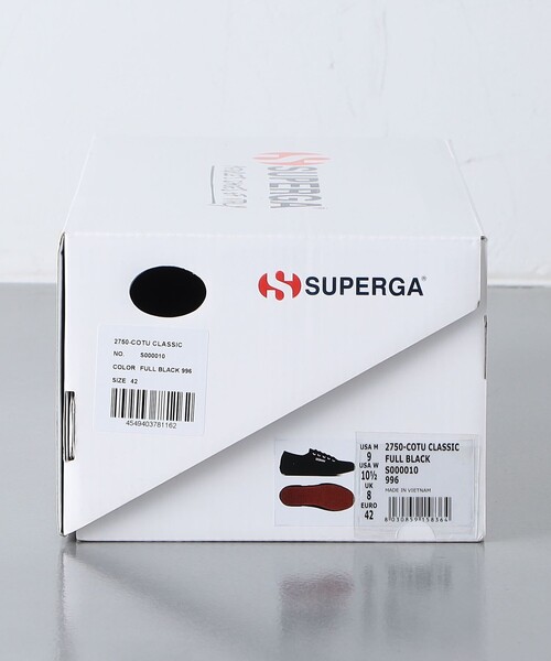 SUPERGA(スペルガ)の「<SUPERGA> 2750 CLASSIC/スニーカー(スニーカー・メンズ・ホワイト/ブラック・44/40/41/42/43)」の15枚目の写真