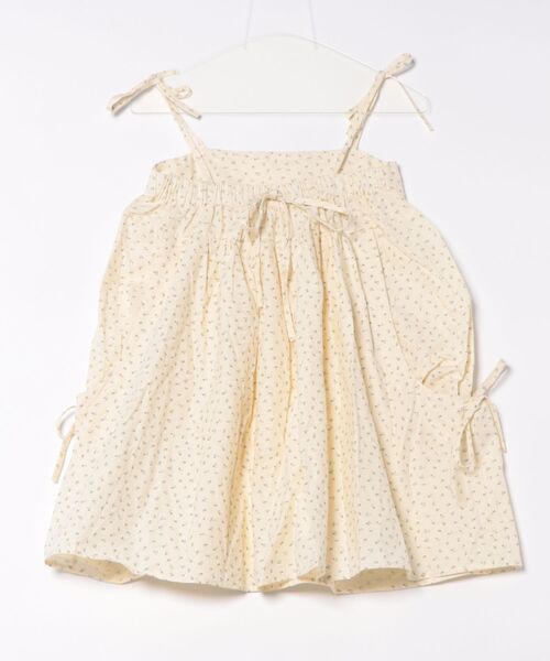 frunco（フランコ）の「小花柄キャミチュニック（チュニック・レディース・グレー/ベージュ・FREE）」の3枚目の写真