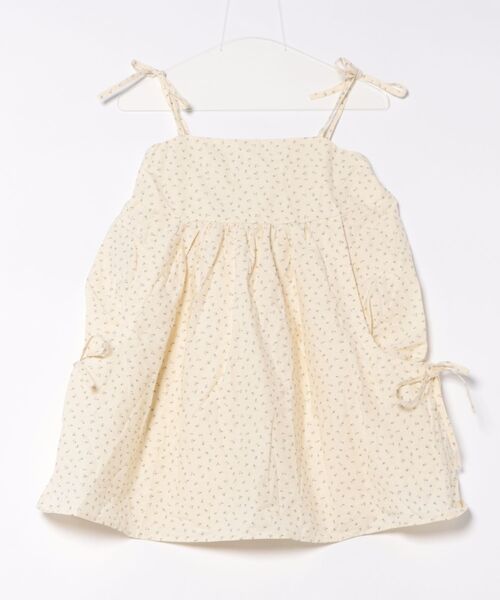 frunco（フランコ）の「小花柄キャミチュニック（チュニック・レディース・グレー/ベージュ・FREE）」の4枚目の写真