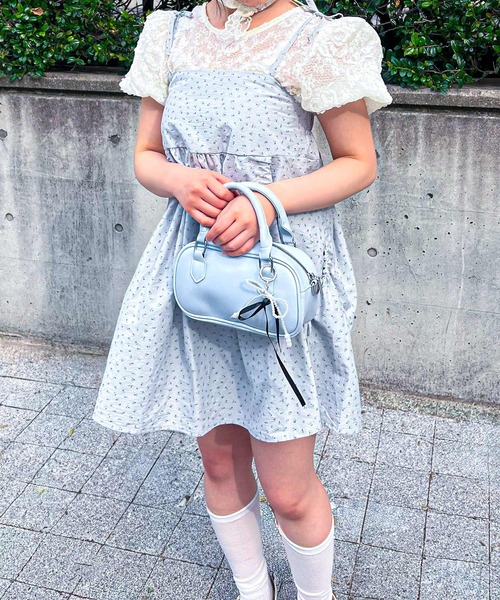 frunco（フランコ）の「小花柄キャミチュニック（チュニック・レディース・グレー/ベージュ・FREE）」の19枚目の写真