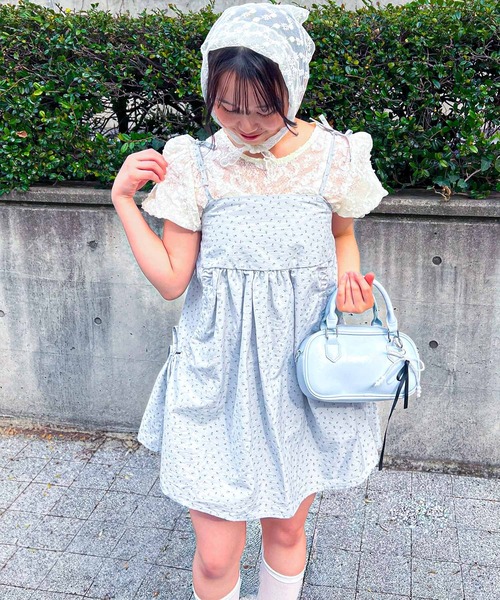 frunco（フランコ）の「小花柄キャミチュニック（チュニック・レディース・グレー/ベージュ・FREE）」の20枚目の写真