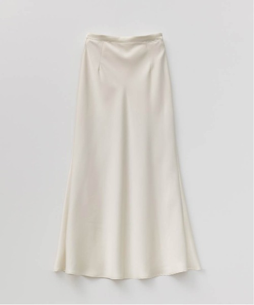 RANDA（ランダ）の「シャギートップス＆サテンナロースカートセット（ワンピース・レディース・グレー/ホワイト/ピンク・0/1）」の7枚目の写真