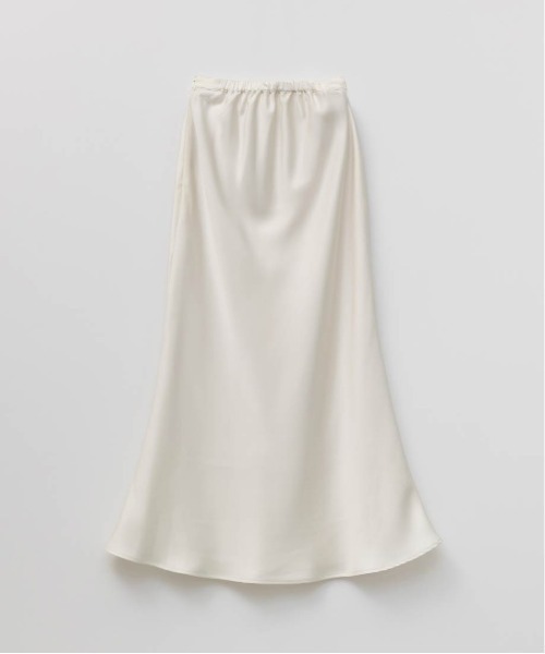 RANDA（ランダ）の「シャギートップス＆サテンナロースカートセット（ワンピース・レディース・グレー/ホワイト/ピンク・0/1）」の8枚目の写真