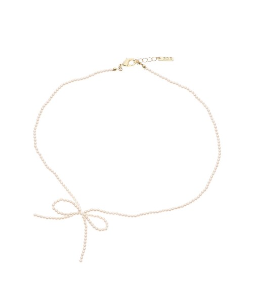 DRESSTERIOR（ドレステリア）の「PROVOKES（プロヴォーク）パール調リボンチョーカー（ネックレス・レディース・オフホワイト・00）」の7枚目の写真