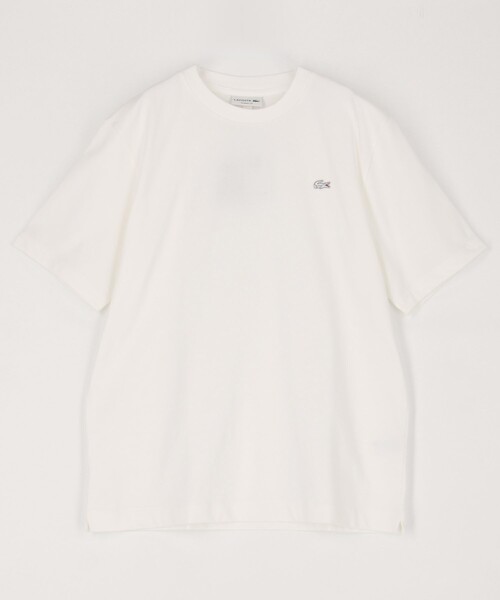 FREAK'S STORE(フリークスストア)の「限定展開 LACOSTE/ラコステ ワンポイントロゴ半袖Tシャツ(Tシャツ/カットソー・レディース・オフホワイト/ブラック/サックスブルー/イエロー/ネイビー・3/2/4/5/6)」の15枚目の写真