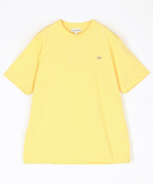 tシャツ 限定展開 LACOSTE/ラコステ ワンポイントロゴ半袖Tシャツ レディース セール】限定展開 LACOSTE/ラコステ ワンポイントロゴ半袖T