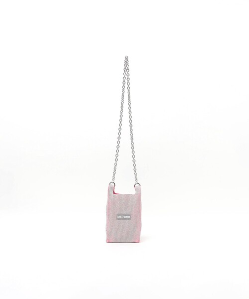 セール】＜LASTFRAME＞METALLIC MARKET BAG MINI/ショルダー