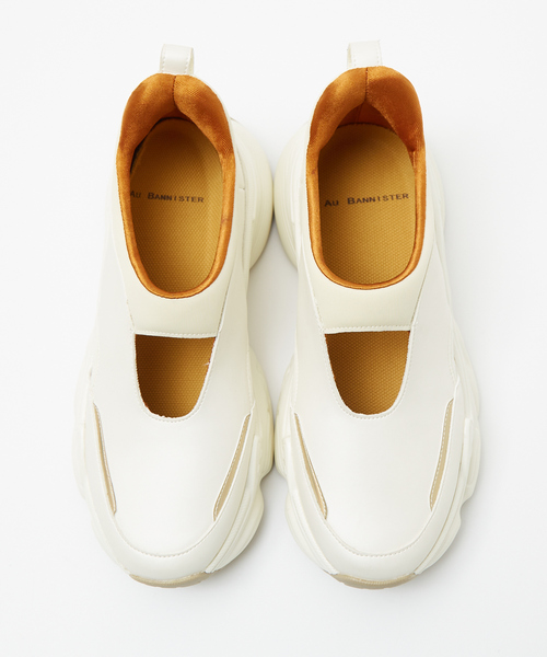 Au BANNISTER（オゥバニスター）の「メリージェーンスニーカー（スニーカー・レディース・シルバー/ブラック/ホワイト・22.5/23/23.5/24/24.5）」の11枚目の写真