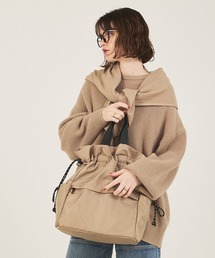 soeur（スール）の「【再入荷 新色追加】SOUER 3WAYリュックトート A4サイズ対応 ナップサック トートバッグ（バックパック/リュック）」