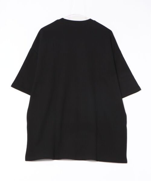 a.p.o.v.(エーピーオービー)の「a.p.o.v. フラワーミックスビッグボックスロゴプリントオーバーサイズTシャツ(Tシャツ/カットソー・メンズ・ホワイト/ブラック/オレンジ・ONESIZE)」の4枚目の写真