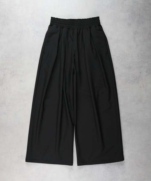 Right-on（ライトオン）の「【HONEYSUCKLE ROSE】ウエストシャーリングパンツ（その他パンツ・レディース・ライトベージュ/ブラック/グレー・L/M）」の2枚目の写真