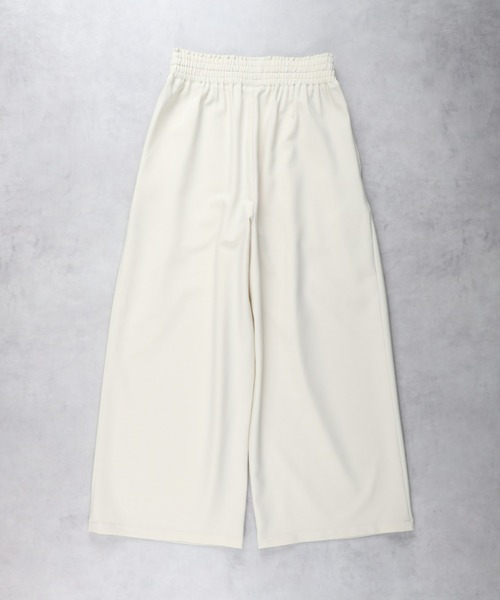 Right-on（ライトオン）の「【HONEYSUCKLE ROSE】ウエストシャーリングパンツ（その他パンツ・レディース・ライトベージュ/ブラック/グレー・L/M）」の4枚目の写真