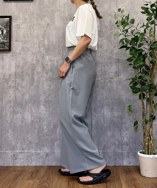 Right-on（ライトオン）の「【HONEYSUCKLE ROSE】ウエストシャーリングパンツ（その他パンツ・レディース・ライトベージュ/ブラック/グレー・L/M）」の20枚目の写真