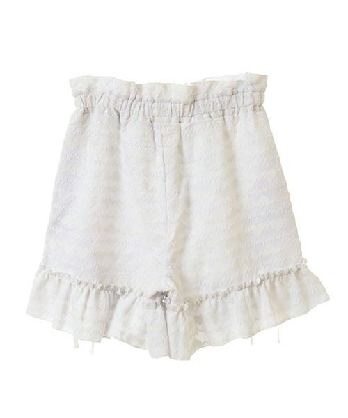 Candy Stripper（キャンディストリッパー）の「LOVE ME FRILL ショーツ（その他パンツ・レディース・ブラック/オフホワイト・FREE）」の16枚目の写真