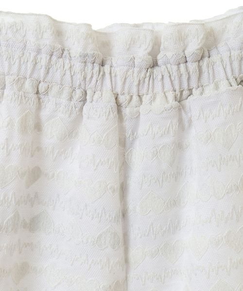 Candy Stripper（キャンディストリッパー）の「LOVE ME FRILL ショーツ（その他パンツ・レディース・ブラック/オフホワイト・FREE）」の17枚目の写真