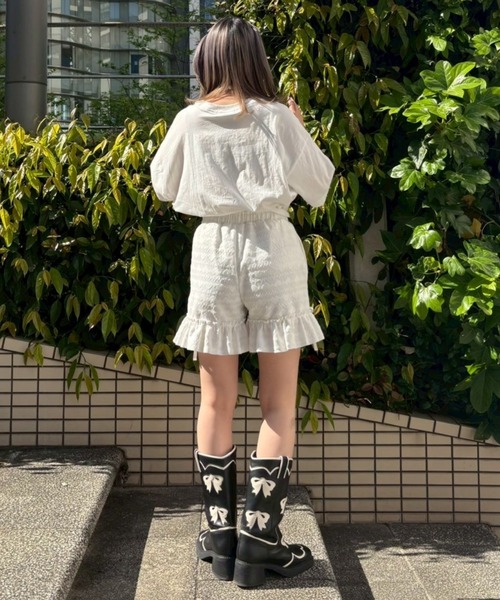 Candy Stripper フリル パンツ Candy Stripper｜キャンディストリッパー（メンズ）のパンツ