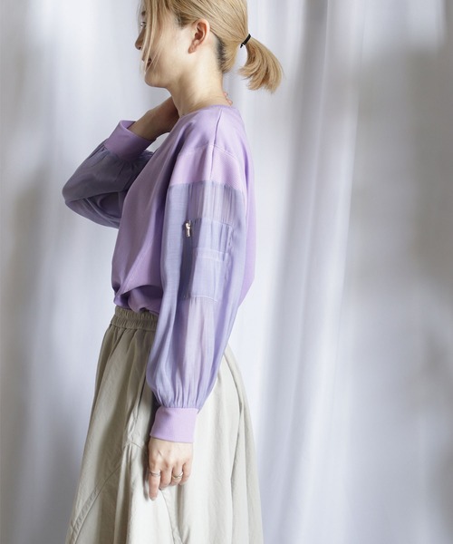 もけい Cotton Jersey Asymmetry Top - black - Mame Kurogouchi