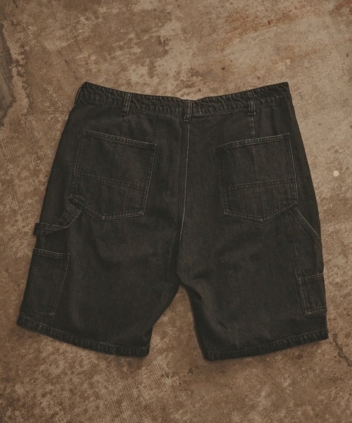 ALL RUNS(オールランズ)の「バギーデニムショーツ(デニムパンツ・メンズ・ブルー/ブラック・XL/L/M)」の15枚目の写真