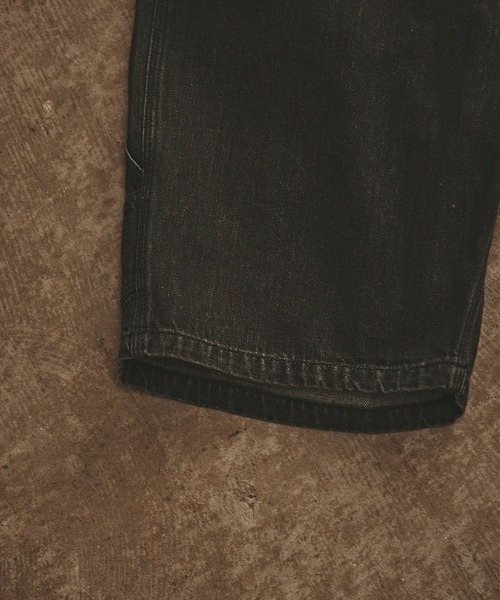 ALL RUNS(オールランズ)の「バギーデニムショーツ(デニムパンツ・メンズ・ブルー/ブラック・XL/L/M)」の14枚目の写真
