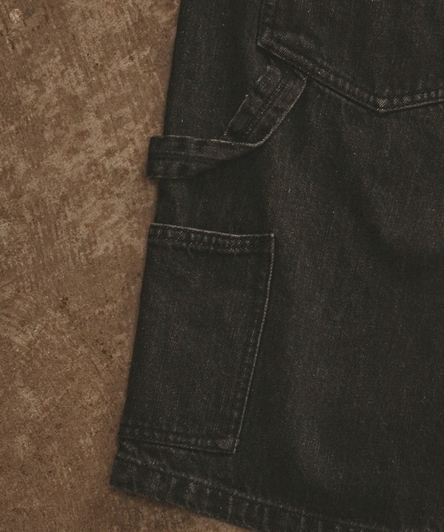 ALL RUNS(オールランズ)の「バギーデニムショーツ(デニムパンツ・メンズ・ブルー/ブラック・XL/L/M)」の17枚目の写真