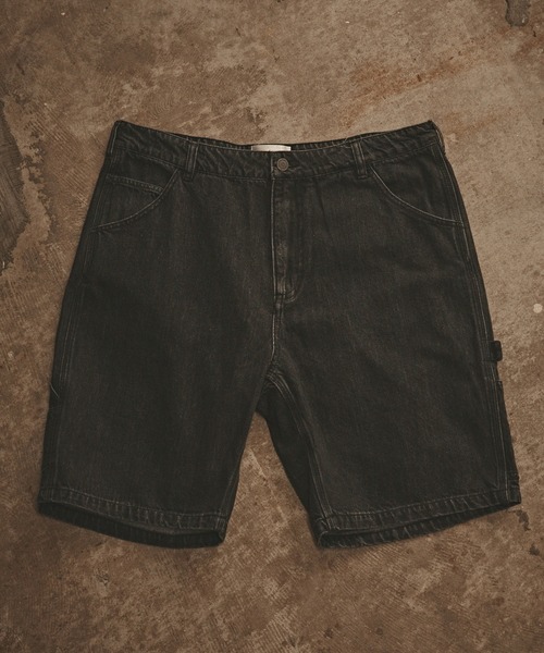 ALL RUNS(オールランズ)の「バギーデニムショーツ(デニムパンツ・メンズ・ブルー/ブラック・XL/L/M)」の3枚目の写真