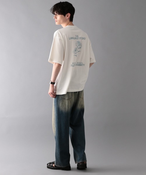 RAGEBLUE(レイジブルー)の「【WEB限定】天竺/アソートプリントTシャツ(Tシャツ/カットソー・メンズ・ブラック系その他2/ライトブルー/ホワイト系その他2/ブラック系その他/ホワイト系その他3/グリーン・FREE)」の9枚目の写真