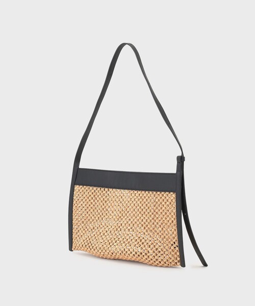 GRACE CONTINENTAL(グレースコンチネンタル)の「ORSETTOトライアングルバッグ(ハンドバッグ・レディース・ブラック/ホワイト・FREE)」の13枚目の写真