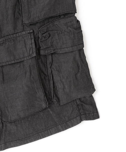 DANKE SCHON(ダンケシェーン)の「DankeSchon/ダンケシェーン/TENCEL CARGO SHORTS(カーゴパンツ・レディース・ブラック・L/M)」の20枚目の写真