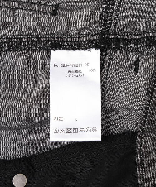 DANKE SCHON(ダンケシェーン)の「DankeSchon/ダンケシェーン/TENCEL CARGO SHORTS(カーゴパンツ・レディース・ブラック・L/M)」の7枚目の写真