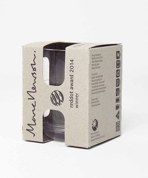 bpr BEAMS(ビーピーアール ビームス )の「Palm Products,Australia / Marc Newson Tritan(R) Non-slip Forever Highball 425ml(グラス/マグカップ/タンブラー・レディース・ブルー/オレンジ/ミント・ONE SIZE)」の6枚目の写真