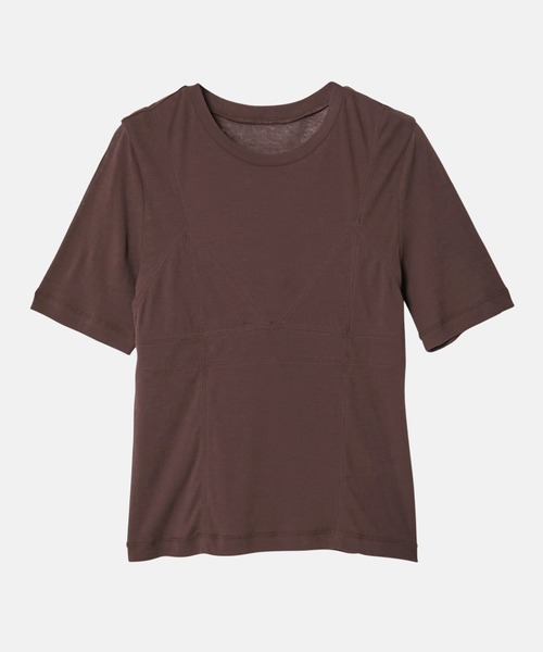 tシャツ セミシアートライアングルブラジャージートップ / Semi Sheer Tringle Bra Jersey Top レディース セール】セミシアートライアングルブラジャージートップ / Semi
