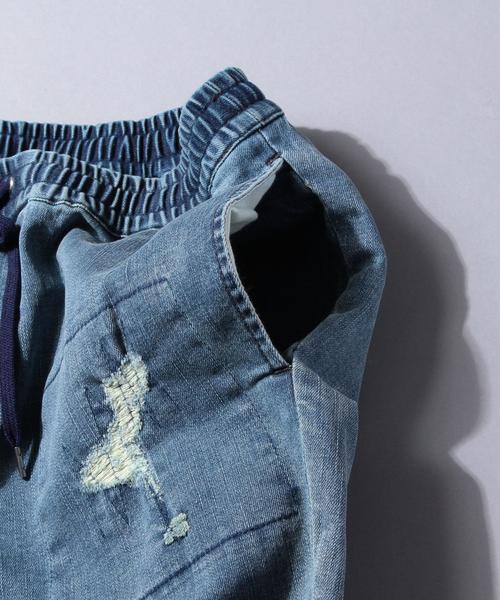 ＜INSCRIRE＞クラッシュデニムパンツ　ユナイテッドアローズ　size29 BEAUTY&YOUTH UNITED ARROWS（ビューティーアンドユースユナイテッド