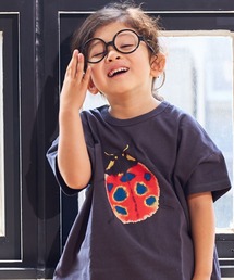 にじみ生き物ワイドTシャツ