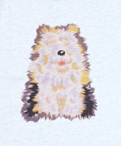 MARKEY'S(マーキーズ)の「にじみ生き物ワイドTシャツ(Tシャツ/カットソー・キッズ・チャコール/オフホワイト/ライトピンク・110/100/95/90/80/150/140/130/120)」の17枚目の写真
