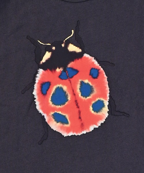 MARKEY'S(マーキーズ)の「にじみ生き物ワイドTシャツ(Tシャツ/カットソー・キッズ・チャコール/オフホワイト/ライトピンク・110/100/95/90/80/150/140/130/120)」の5枚目の写真