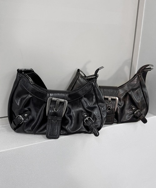 ★韓国発★ ヴィンテージ ドンテック ショルダーバッグ LVEU.】ヴィンテージライクベルトバッグ / バッグ BAG かばん